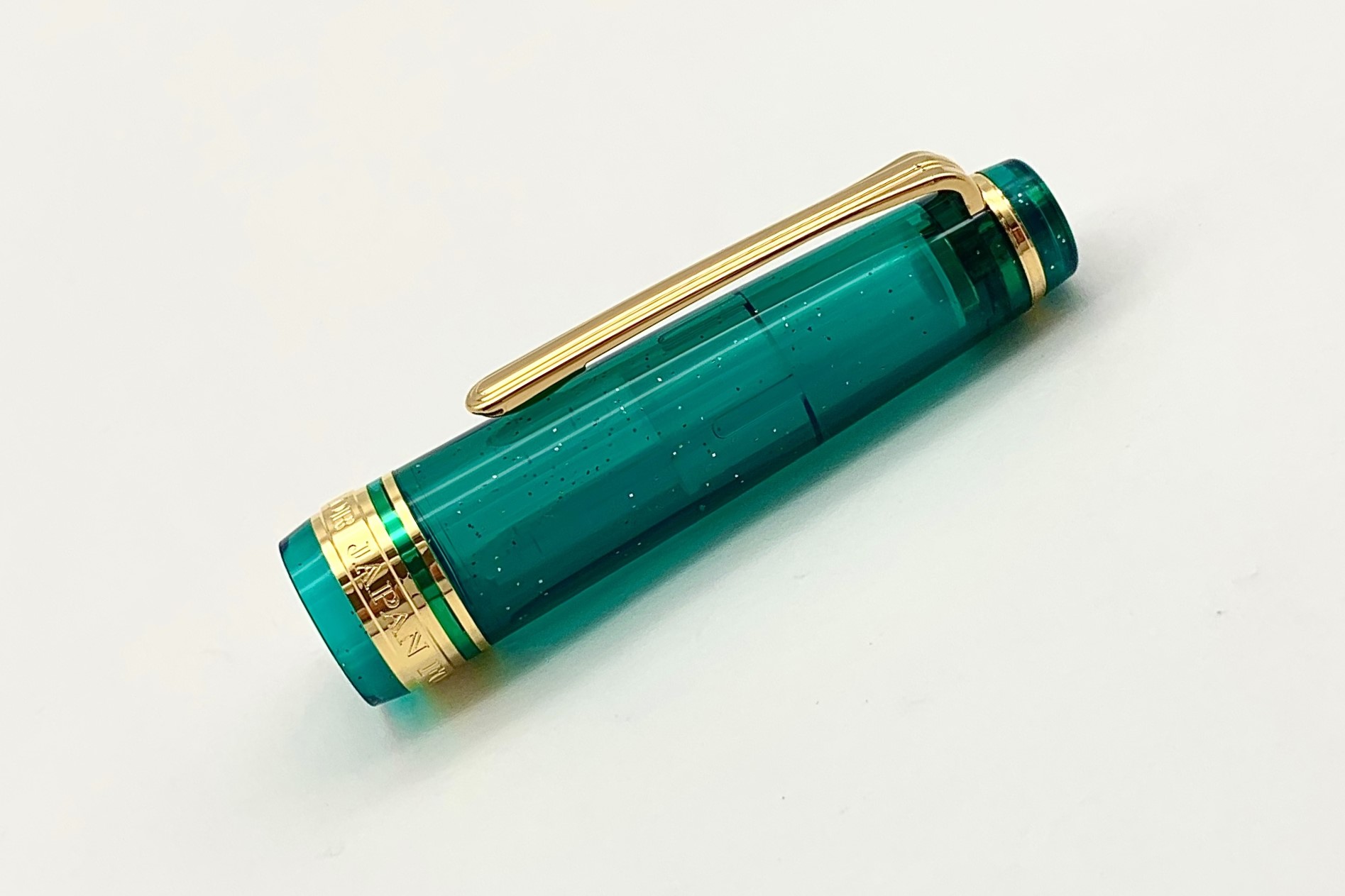 SailorProGearSlimBlueGreenNebulaFountainPen_J